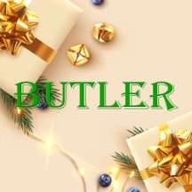 Butler Name T-Shirt