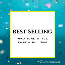 Bestselling Nautical Throw Pillows