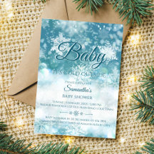 Winter baby it's cold outside baby shower