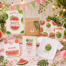 One in a Melon Summer First Birthday Collection