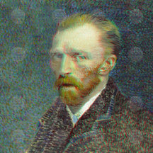 Vincent van Gogh - 3D Anaglyph & 2D