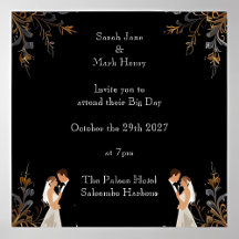 Invitation Wedding layout you can personalise