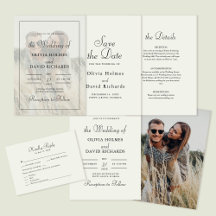 Elegant Minimalist Wedding Stationery Collection
