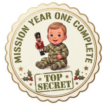 Little Soldier First Birthday 