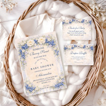 Blueberry Cottage Garden Baby Shower