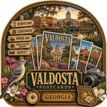Valdosta Georgia Postcards/Gifts