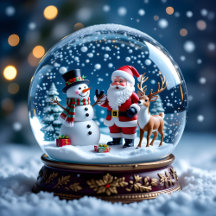 Christmas Snow Globes Collection