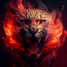 Poster Guépard 