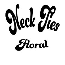 Floral Neck Ties