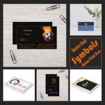 Symbols Business Cards