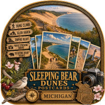 Sleeping Bear Dunes Michigan Postcards/Gifts