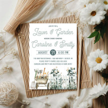 Lawn and Garden Bridal Shower Collection