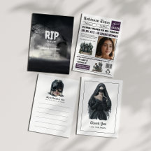 RIP to My ___ Age Gothic Milestone Birthday Party