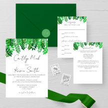 Green Leaf Canopy Wedding Collection