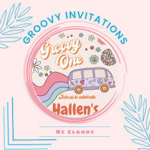 Groovy Birthday Invitation