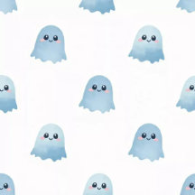 Pastel Watercolor Boo Ghosts Collection 