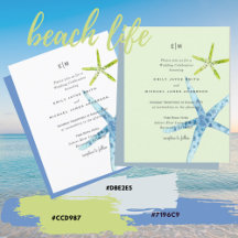 BUDGET Beachy Life Wedding Collection