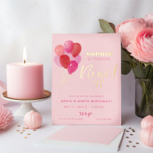 Cute Kids Birthday Invitations