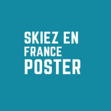 Station de ski FRANCE - Poster