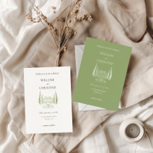 Green Timeless Elegant Wedding Suite