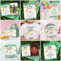 Young, Wild & Three Jungle Safari 3rd Birthday