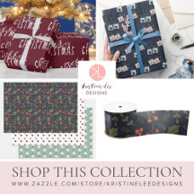 Christmas Holiday Gift Tags, Seals, Wrapping Paper