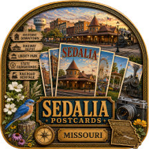 Sedalia Missouri Postcards/Gifts