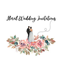 Floral Wedding Invitations & RSVP Cards