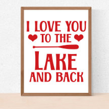 I Love You to the Lake and Back