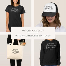 Witchy Cat Lady & Witchy Childless Cat Lady