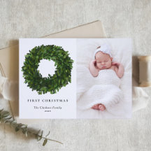 Hand-Painted Boxwood Wreath Holiday Collection