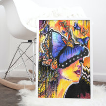 Pop Art Butterfly Artwork 🦋