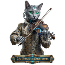 Russian Blue Cat Of The Timeless Serenissima