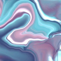 Marbled liquified abstract boho rustic light blue 