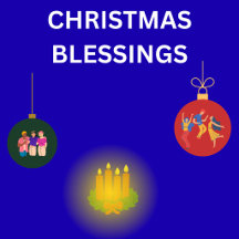 Midnight Ornament Nativity Blessings Collection