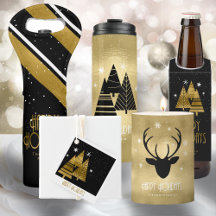 Mix 'n Match Christmas Design Set Gold/Black