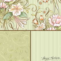 Bountiful Bouquet in Olive Green for gift wrap