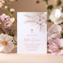 Baptism Christening Invitations