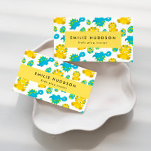 Pattern Of Dinosaurs Business Cards Collection