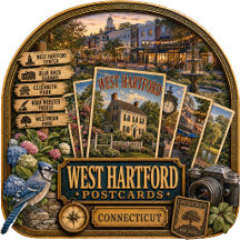 West Hartford Connecticut Postcards/Gifts
