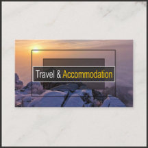 Travel & Accommodation Business Cards