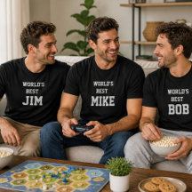 World's Best Personalized Name Shirts