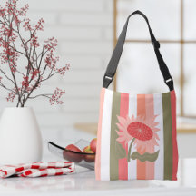 Retro Pink Sunflower Power