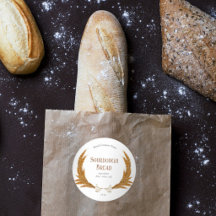 Homemade Bread Packaging Labels