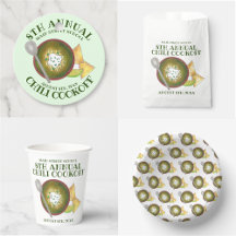 Green Chili Chilli Verde Cookoff Collection