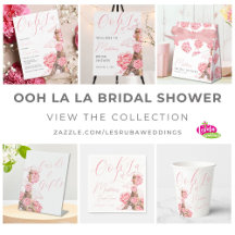 Ooh La La Paris Bridal Shower Invitation + Favors