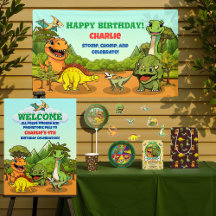 Cartoon Prehistoric Dinosaur