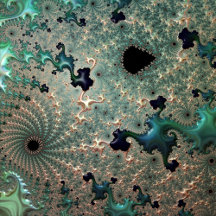 Emerald and Gold Mandelbrot