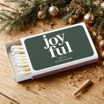 Elegant Holiday Matchbox