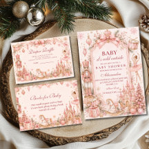 Pink Nutcracker Baby Shower